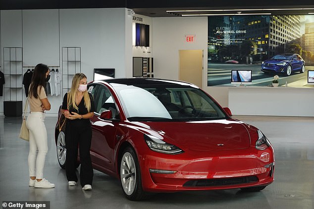 Ford teme che l'aumento del marchio danneggi la reputazione dell'azienda e lancerà la sua nuova linea di auto elettriche a complemento dei modelli Tesla (nella foto)