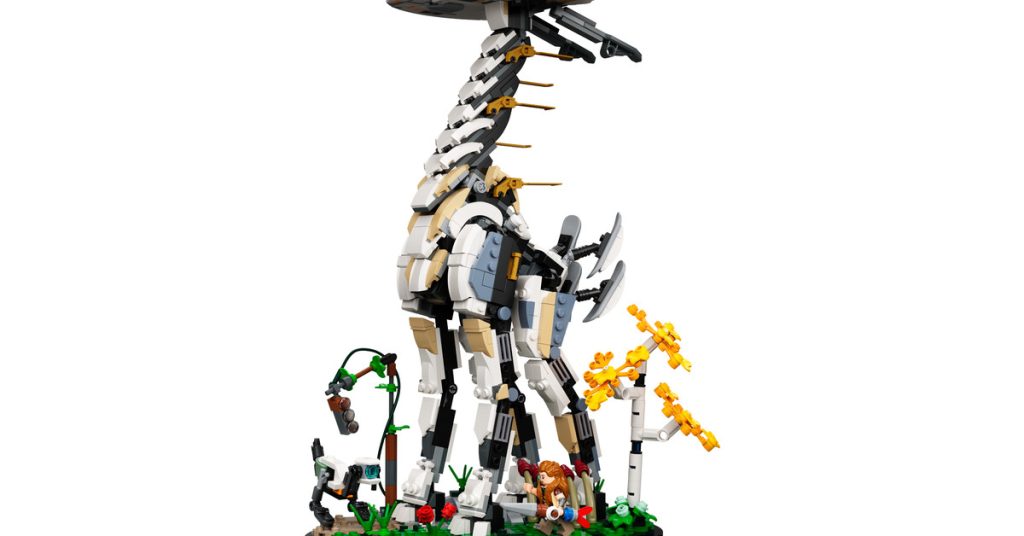 L'ultima collaborazione con i videogiochi Lego è il fantastico set Horizon Forbidden West