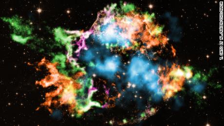 La scoperta di bolle di titanio nella supernova potrebbe aiutare a risolvere il mistero dell'esplosione delle stelle