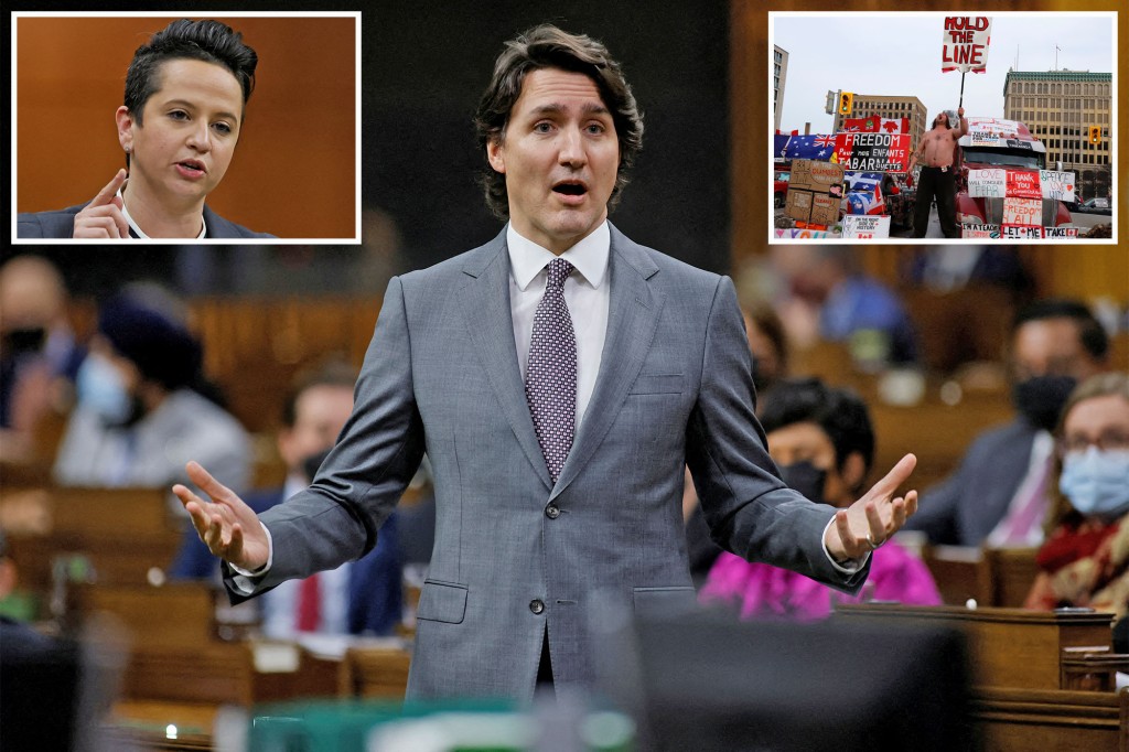 Justin Trudeau ha suscitato indignazione dopo aver accusato i conservatori di sostenere la svastica