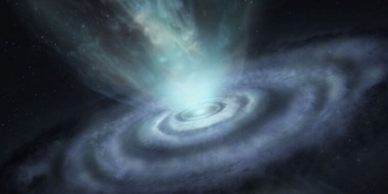 Mistero cosmico: gli astronomi catturano una stella morente che sputa anelli di fumo