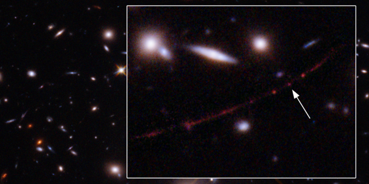 Hubble cattura la stella più lontana osservata finora
