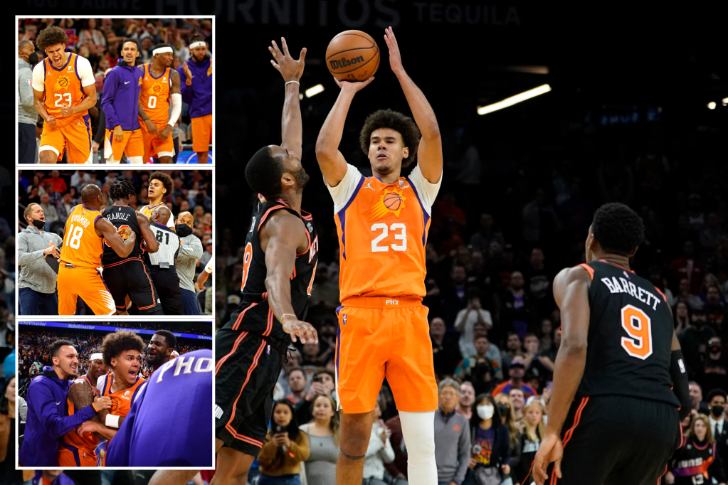 Il battitore Cameron Johnson affonda i Knicks nella sconfitta contro i Suns