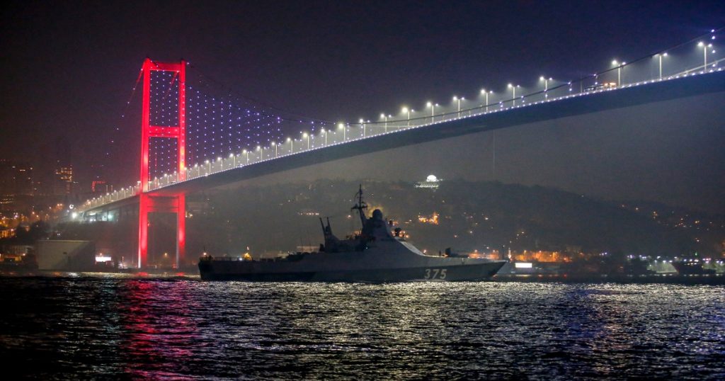 La Turchia mette in guardia contro il transito di navi da guerra dal suo stretto  Notizie della crisi russo-ucraina