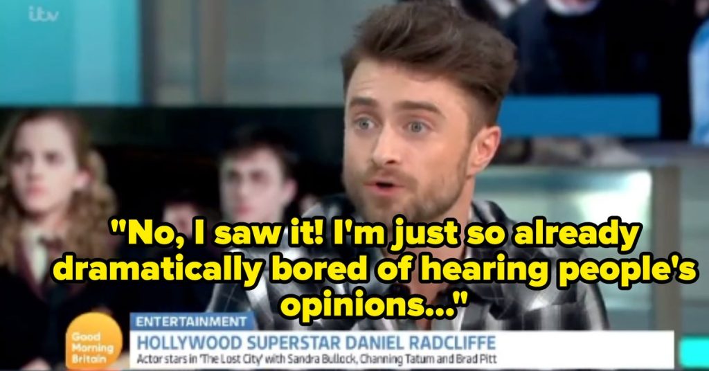 Daniel Radcliffe ha terminato Will Smith / Chris Rock Drama