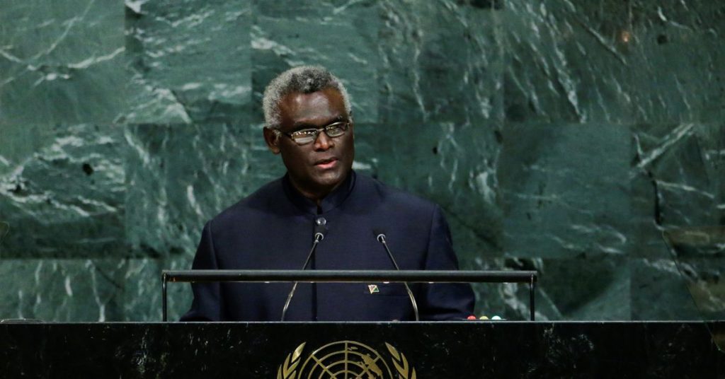 Le Isole Salomone non consentiranno una base militare cinese, secondo l'ufficio del Primo Ministro