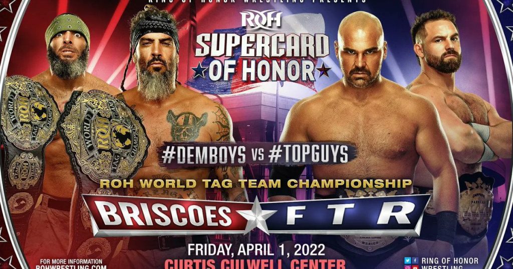 Risultati in tempo reale della ROH Supercard of Honor 2022: inizio del regno di Tony Kahn