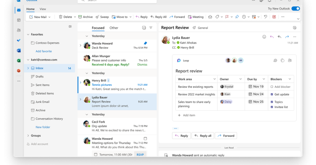 Ecco come funziona la nuova app di posta elettronica One Outlook di Microsoft