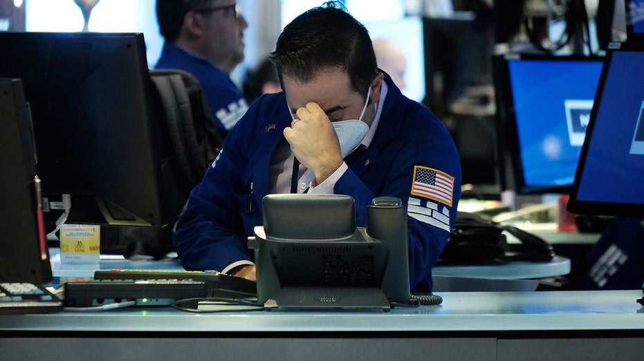 mercato azionario in calo
