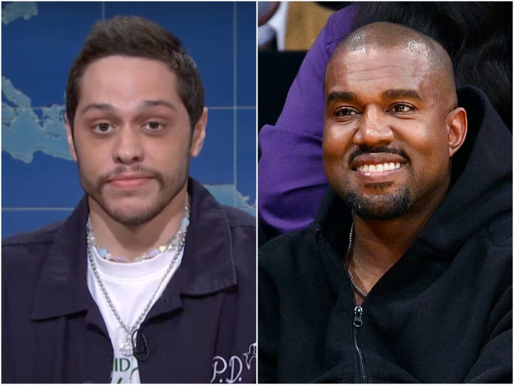 SNL: Pete Davidson scherza sul fidanzamento di Kanye West e Ariana Grande nel suo ultimo episodio
