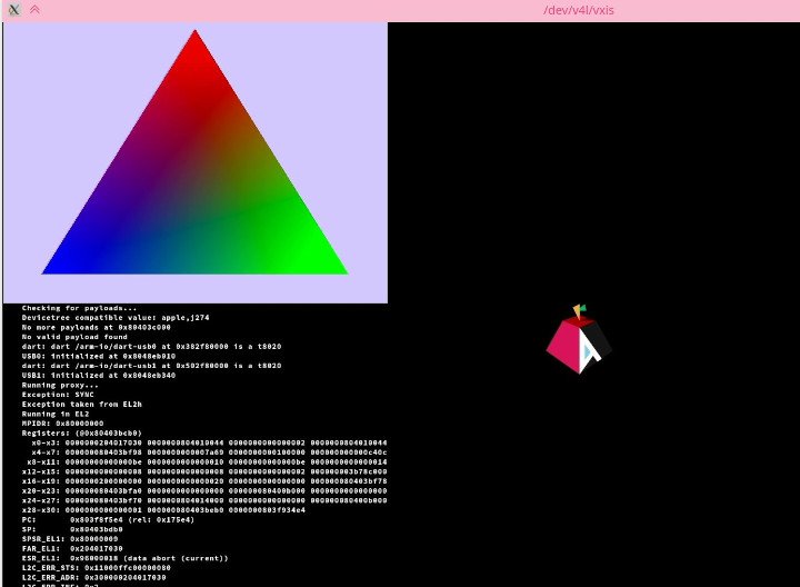Asahi Linux celebra il primo triangolo su Apple M1 con un driver completamente open source