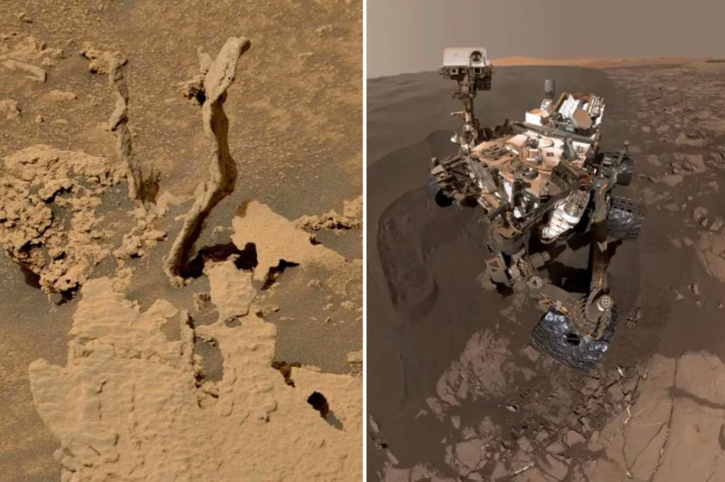 La sonda della NASA ha individuato uno strano "equipaggio magico" sulla superficie di Marte
