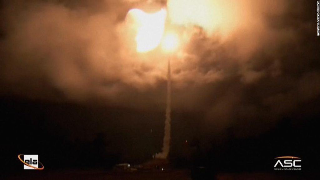 La NASA lancia il primo razzo dall'Australian Space Center