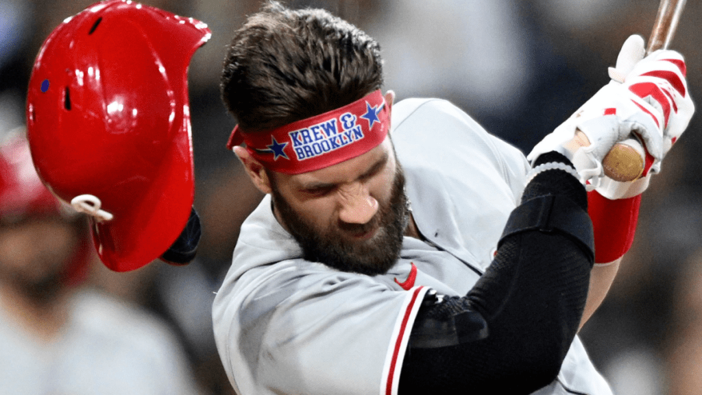 Aggiornamento sull'infortunio di Bryce Harper: la stella dei Phillies si è fratturata il pollice sinistro quando è stata colpita sul campo contro Padres