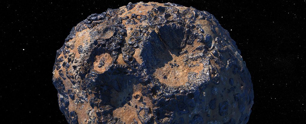 Gli astronomi hanno svelato la mappa più dettagliata dell'anima metallica di un asteroide fino ad oggi