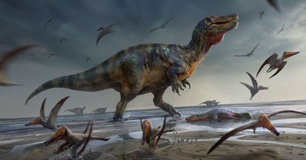 Il più grande dinosauro carnivoro d'Europa è stato trovato sull'isola di Wight