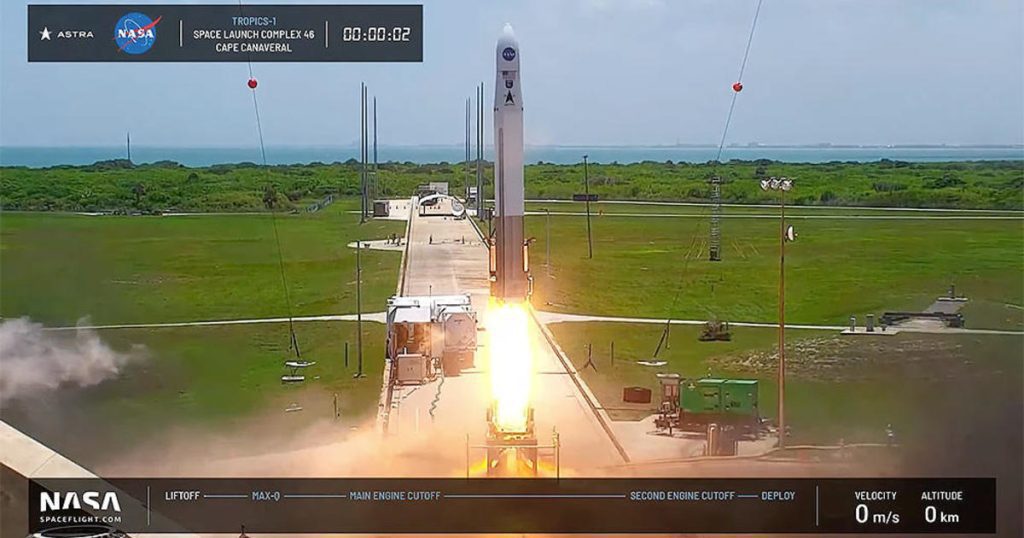 Il razzo Astra a basso costo subisce un guasto allo stadio superiore, perde due satelliti della NASA