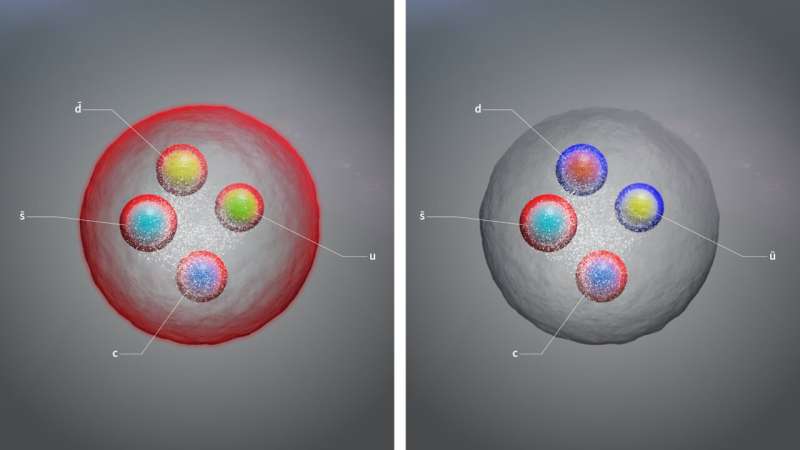 LHCb ha scoperto tre nuove particelle esotiche: un pentaquark e la prima coppia di tetraquark in assoluto