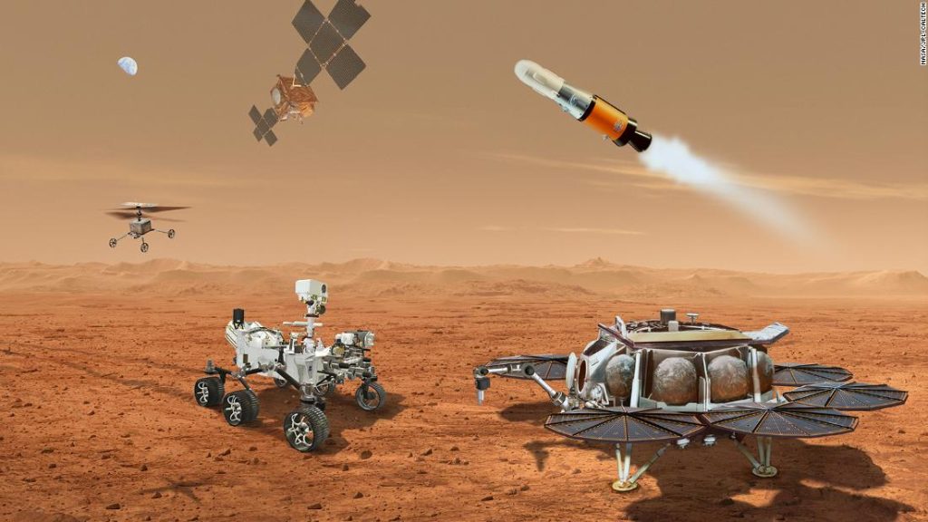 I primi campioni di Marte atterreranno sulla Terra nel 2033