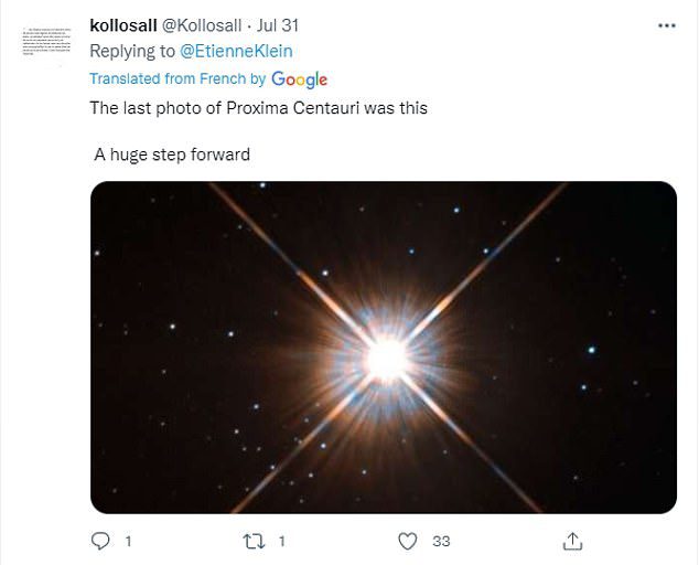 Un utente di Twitter è rimasto colpito dall'enorme passo avanti nel telescopio spaziale rappresentato da JWST