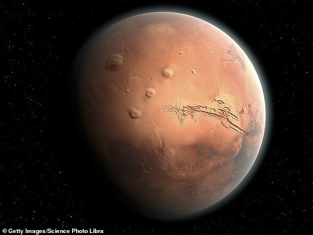 L'atmosfera di Marte è composta principalmente da anidride carbonica, che può essere scomposta per produrre ossigeno e carbonio