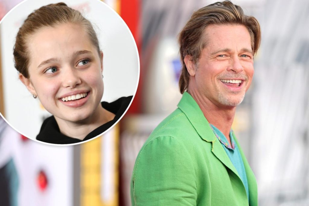 Brad Pitt esulta per la sua "bella" figlia Shiloh