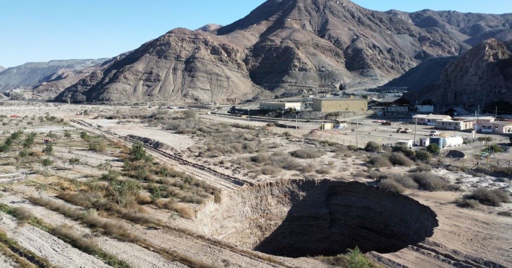Il Cile "punisce" i responsabili della dolina vicino alla miniera di rame