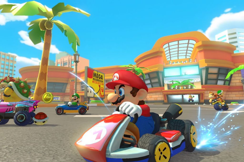 La pista Coconut Mall di Mario Kart 8 ha ricevuto un aggiornamento selvaggio e Internet se ne sta accorgendo