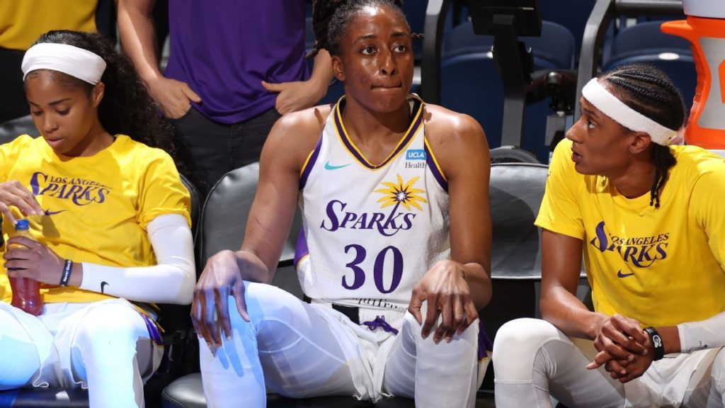 Los Angeles Sparks Nika Ogomyek affronta i "problemi di viaggio in corso che devono essere affrontati" della WNBA