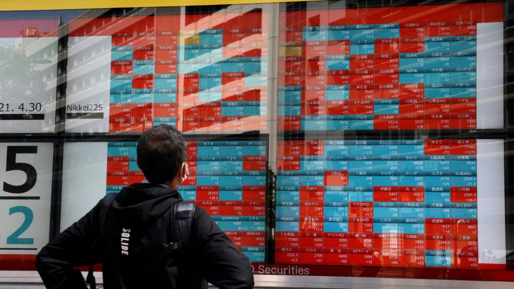 I mercati asiatici scendono dopo il crollo di Wall Street, il PMI cinese ha sovraperformato le stime