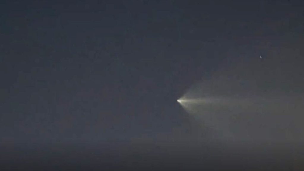 Lancio di SpaceX dalla Florida visto in gran parte degli Stati Uniti orientali