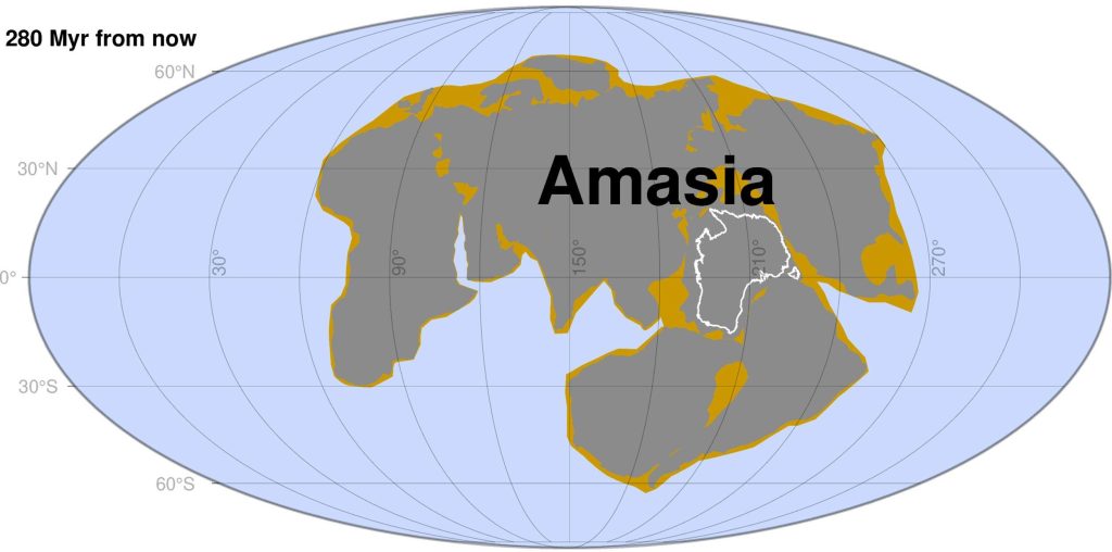 Ah!  Il prossimo supercontinente del mondo, Amasya