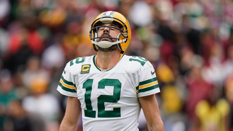 L'offesa di Aaron Rodgers e quella di Packers non sono più gravi.  (Foto AP/Patrick Simansky)