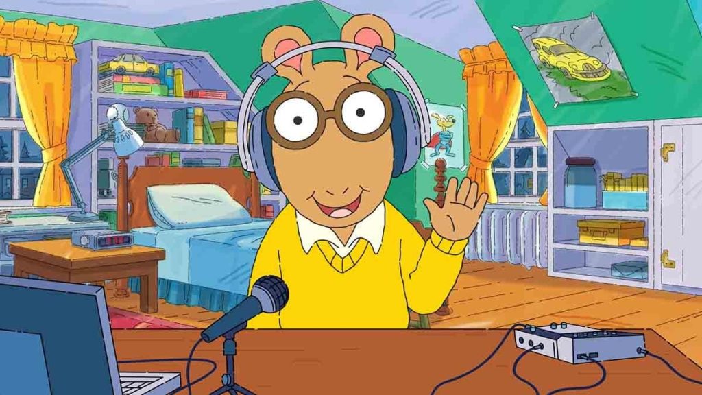 L'amata serie animata Arthur ritorna con un nuovo podcast su PBS Kids