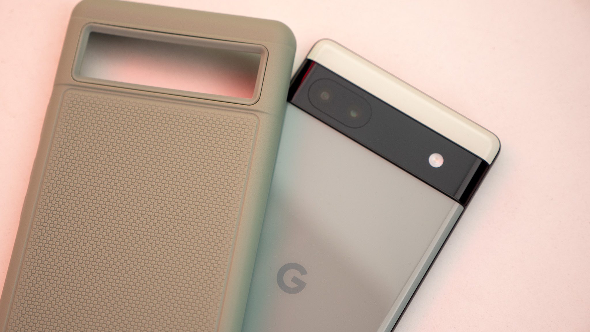 Custodia Tudia Merge Green Lily per Google Pixel 6a
