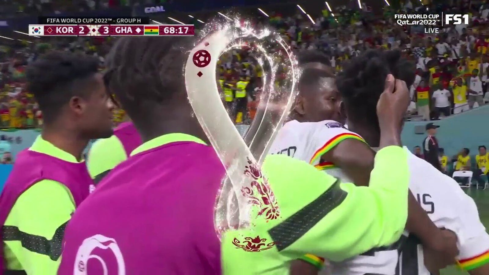 Il ghanese Mohamed Kudus segna un gol contro la Repubblica di Corea in 68 minuti |  Coppa del Mondo 2022