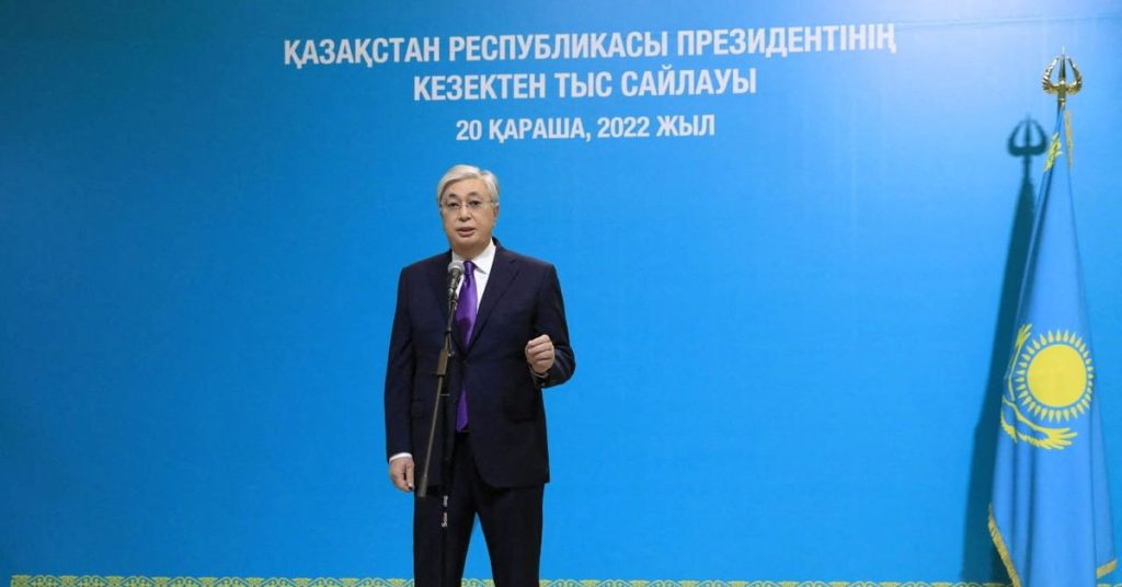 I sondaggi di opinione mostrano che il leader kazako si sta dirigendo verso una grande vittoria alle elezioni