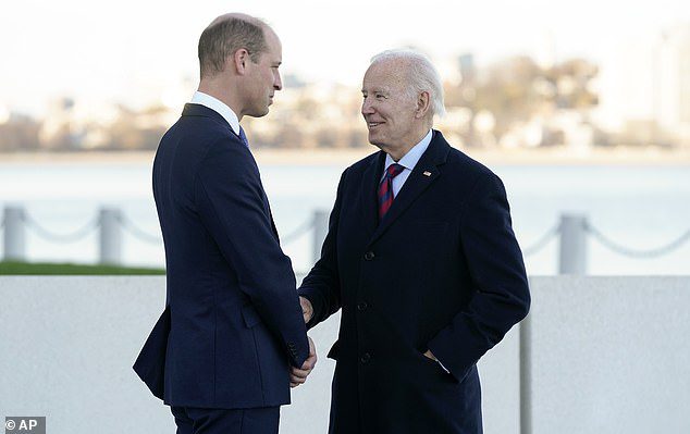 Il Principe di Galles ha avuto una conversazione di 30 minuti con il presidente Joe Biden durante il viaggio del Galles a Boston questa settimana