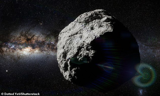 Gli asteroidi sono corpi rocciosi in orbita attorno al sole, residui della formazione del sistema solare circa 4,6 miliardi di anni fa (impressione dell'artista)
