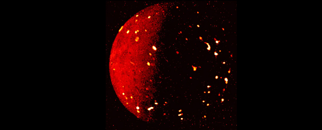 Una nuova straordinaria immagine della NASA rivela lava rossa incandescente sulla luna di Giove: ScienceAlert