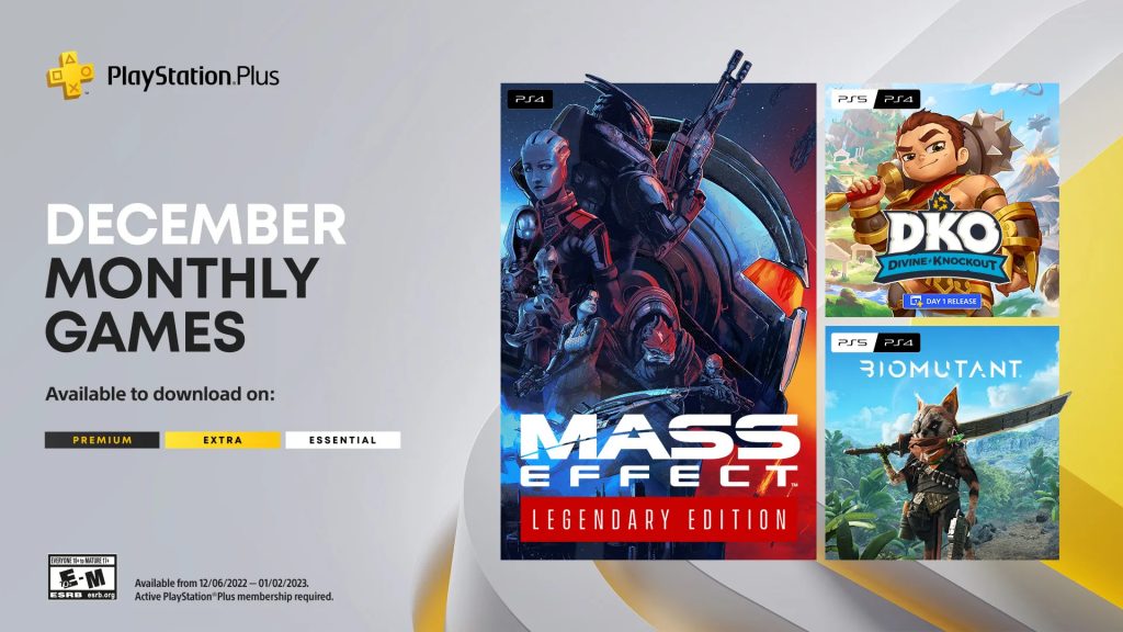 Annuncio della scaletta mensile di giochi per PlayStation Plus per dicembre 2022