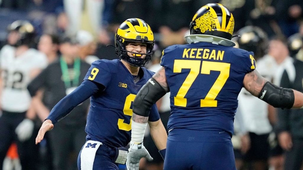 Il Michigan vince il titolo Big Ten e ha "piani più grandi" nel College Football Playoff
