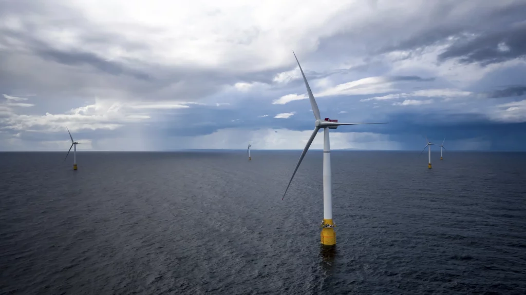 La vendita galleggiante salta l'energia eolica offshore nelle acque degli Stati Uniti